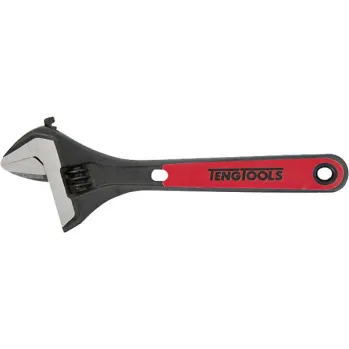 Adjustable Wrenches Set with Bi-Material Grip and Graduated Scale